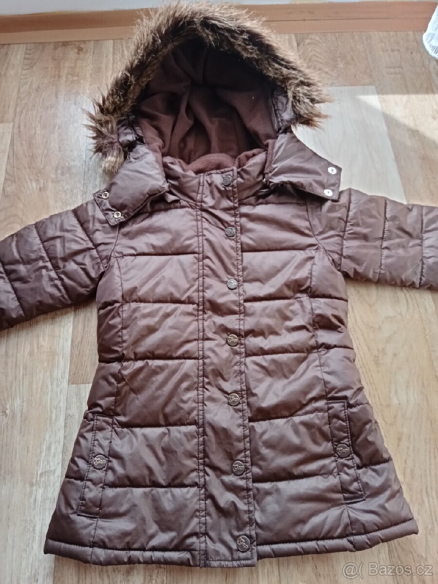 Dívčí zimní kabátek Gap, vel.4-5 let - 2