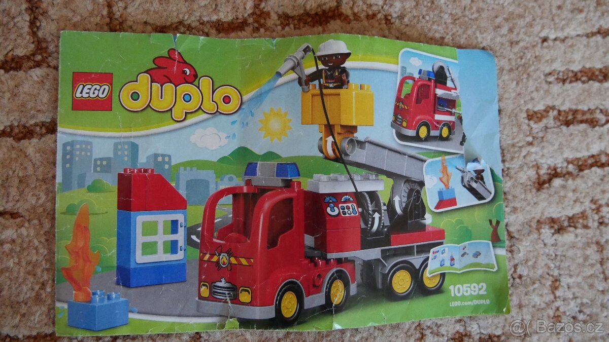 Lego duplo - hasič - 2