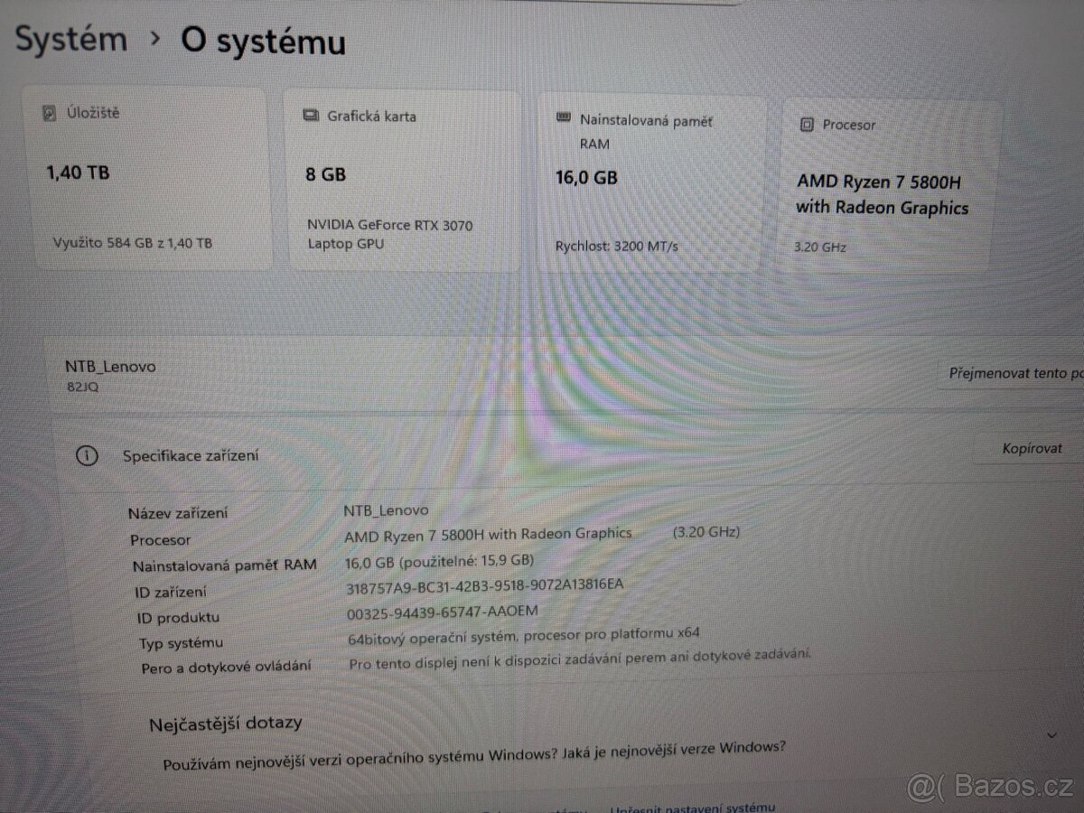 Lenovo Legion 5 Pro 16ACH6H - 2