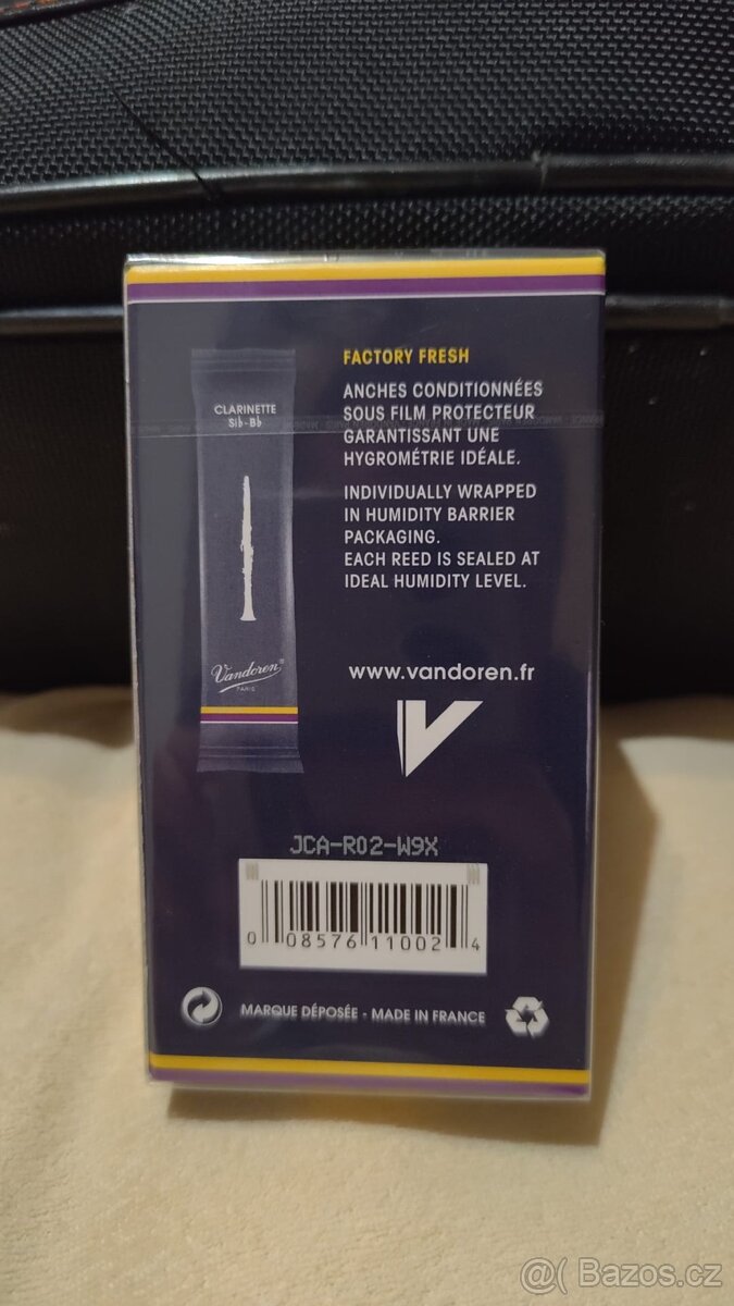 Vandoren traditional plátky 10 kusů Bb klarinet - 2