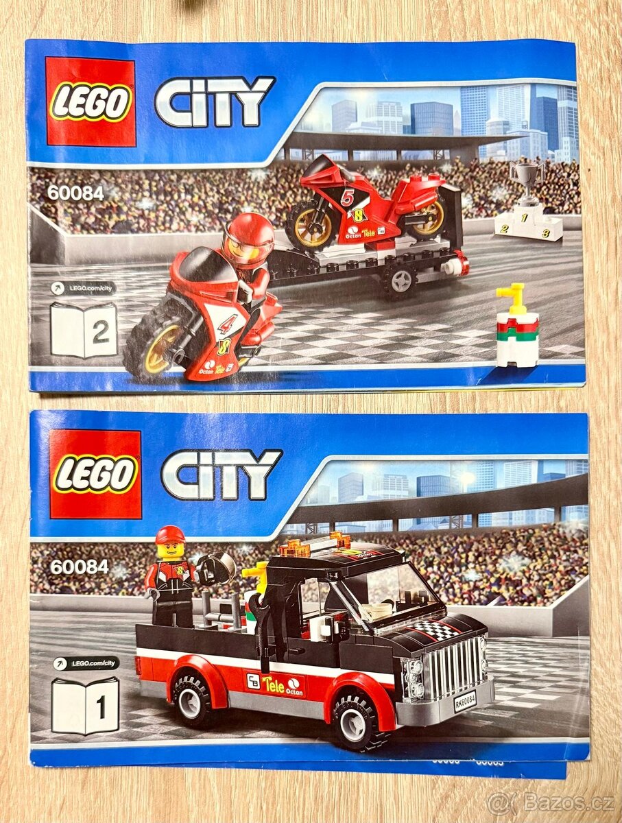 Lego City 60084 Přepravní kamion pro závodní motorky - 2