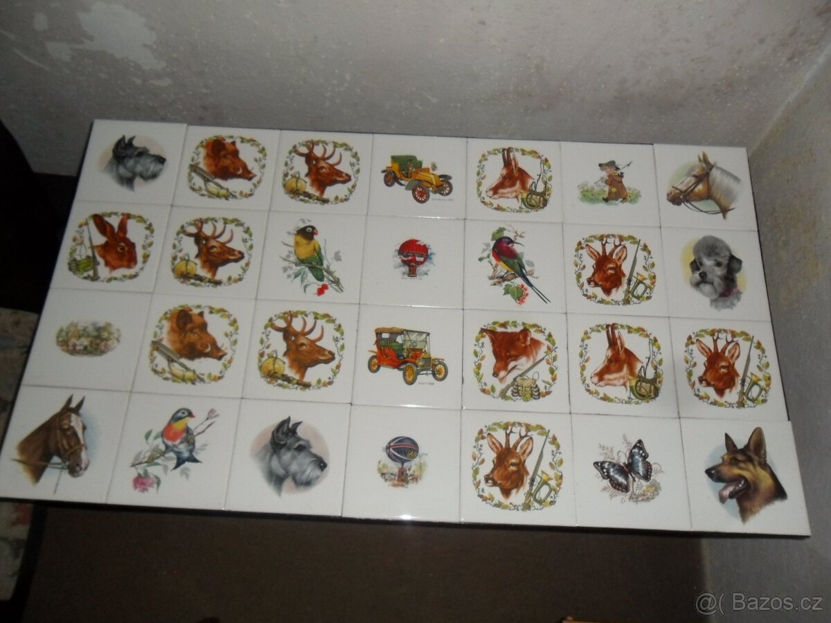 stolek s obkladačkami RAKO přírodní motivy - 2