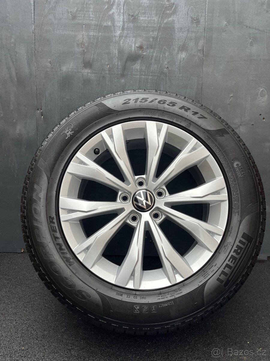 Originál alu 5x112 VW Tiguan 215/65/17 “Montana” - 2