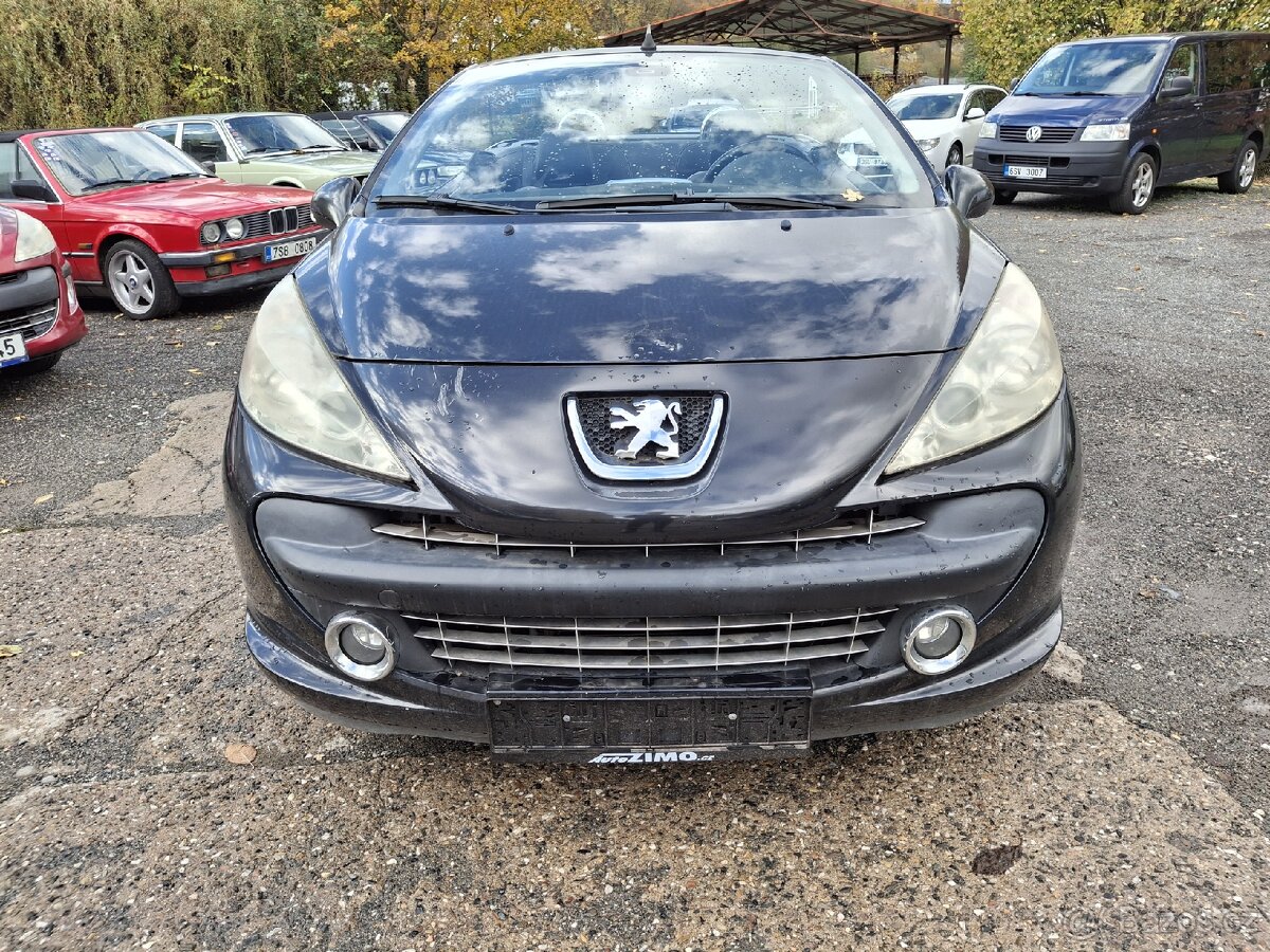 207 CC 1.6 THP 110 KW, ROK 2007,141000KM+SERVISKA, - 2