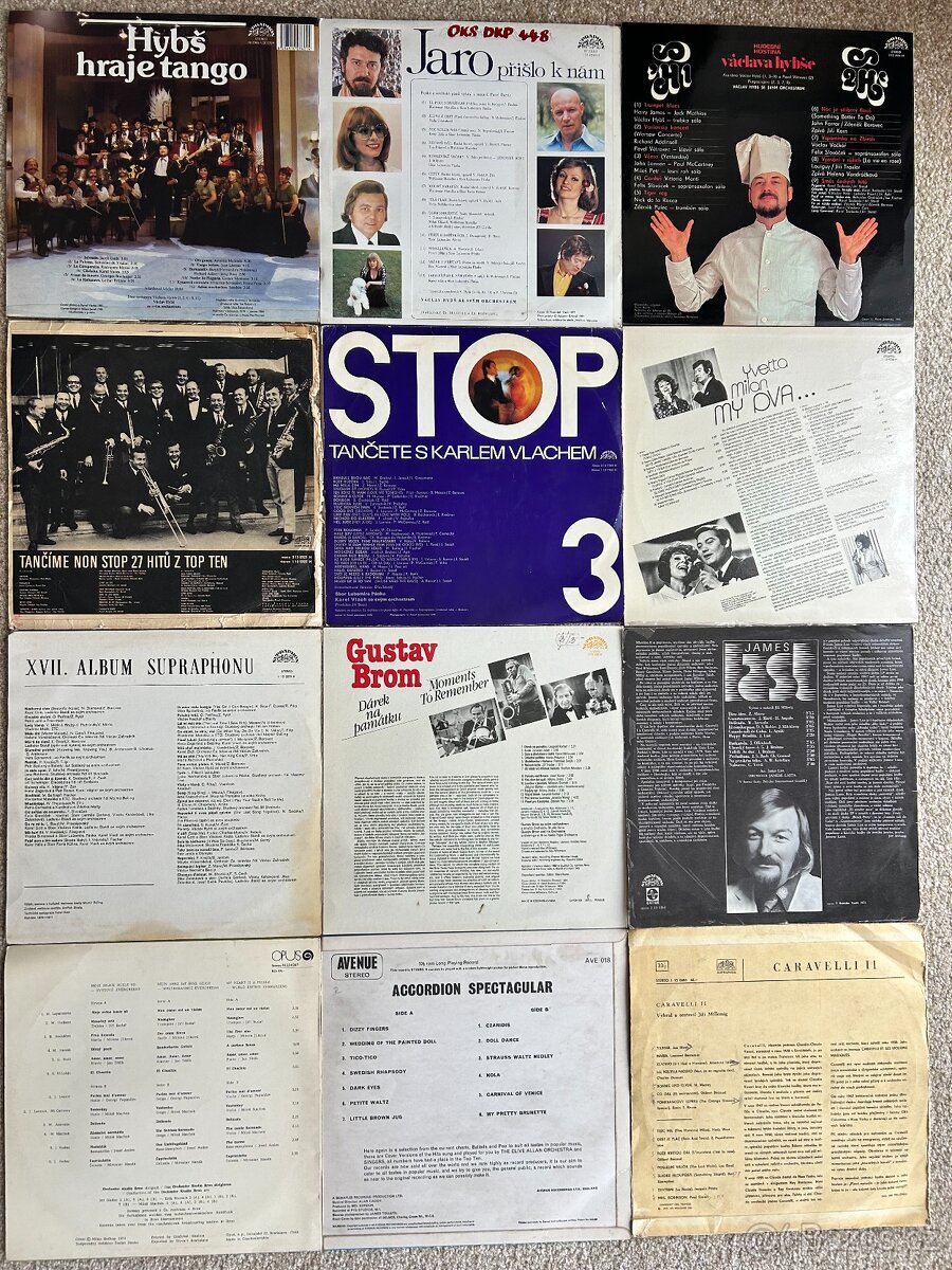 Gramodesky staré LP+SP - 2