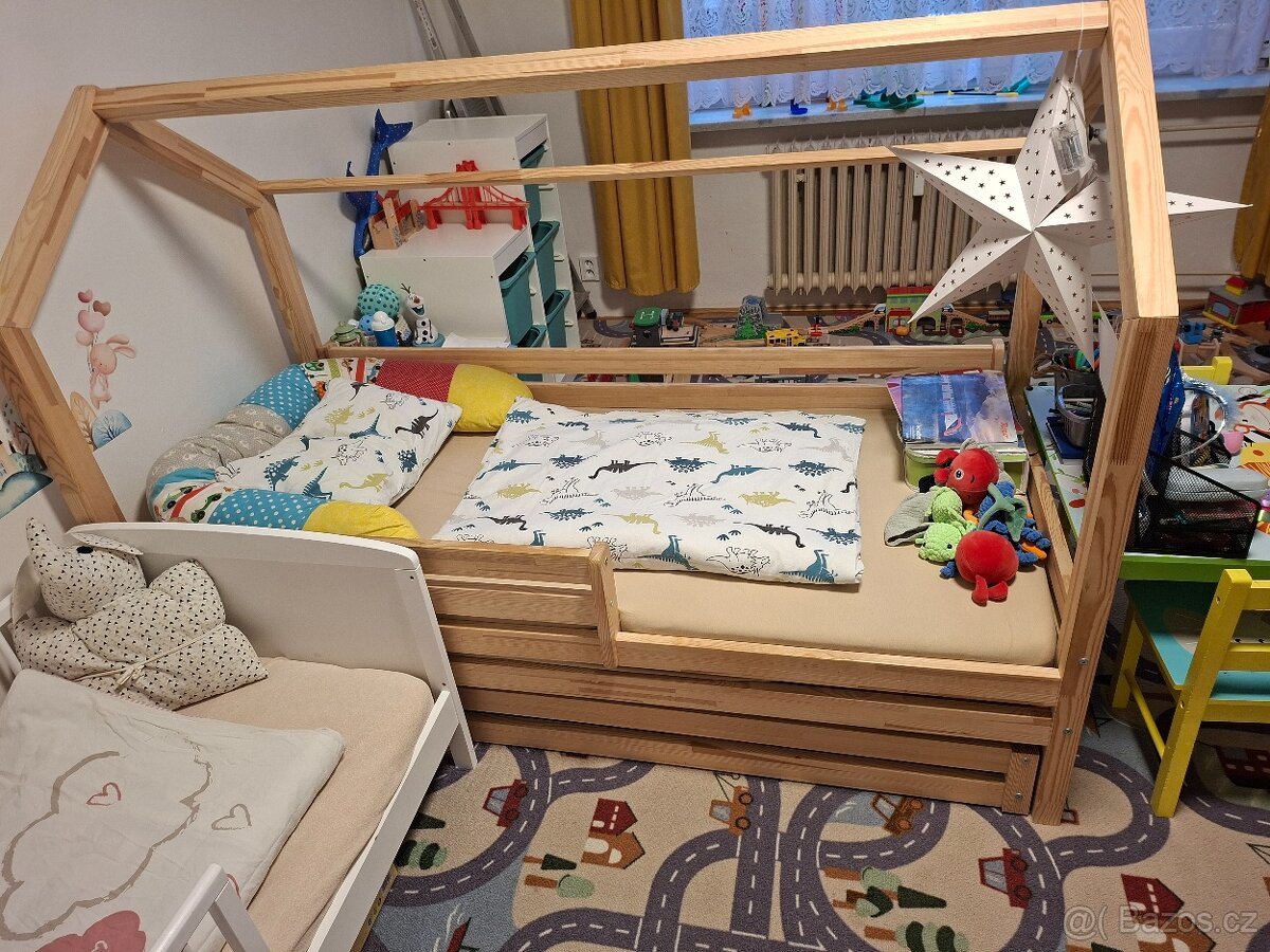 Domečková postel 180x80 cm - 2