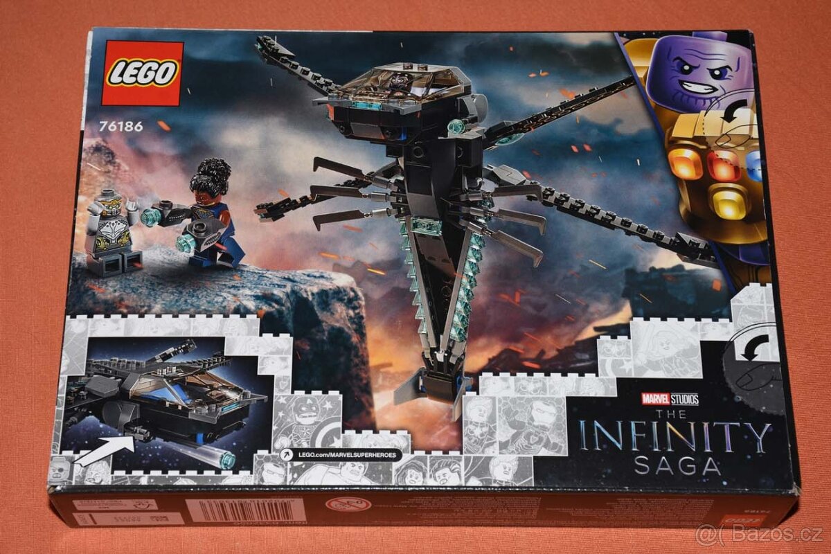 Lego 76186 - Black Panther a Dračí Letoun - 2