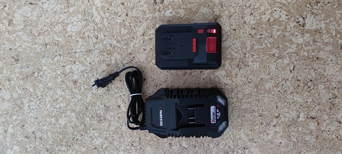 Nabíječka parkside 4,5 ah nová - 2