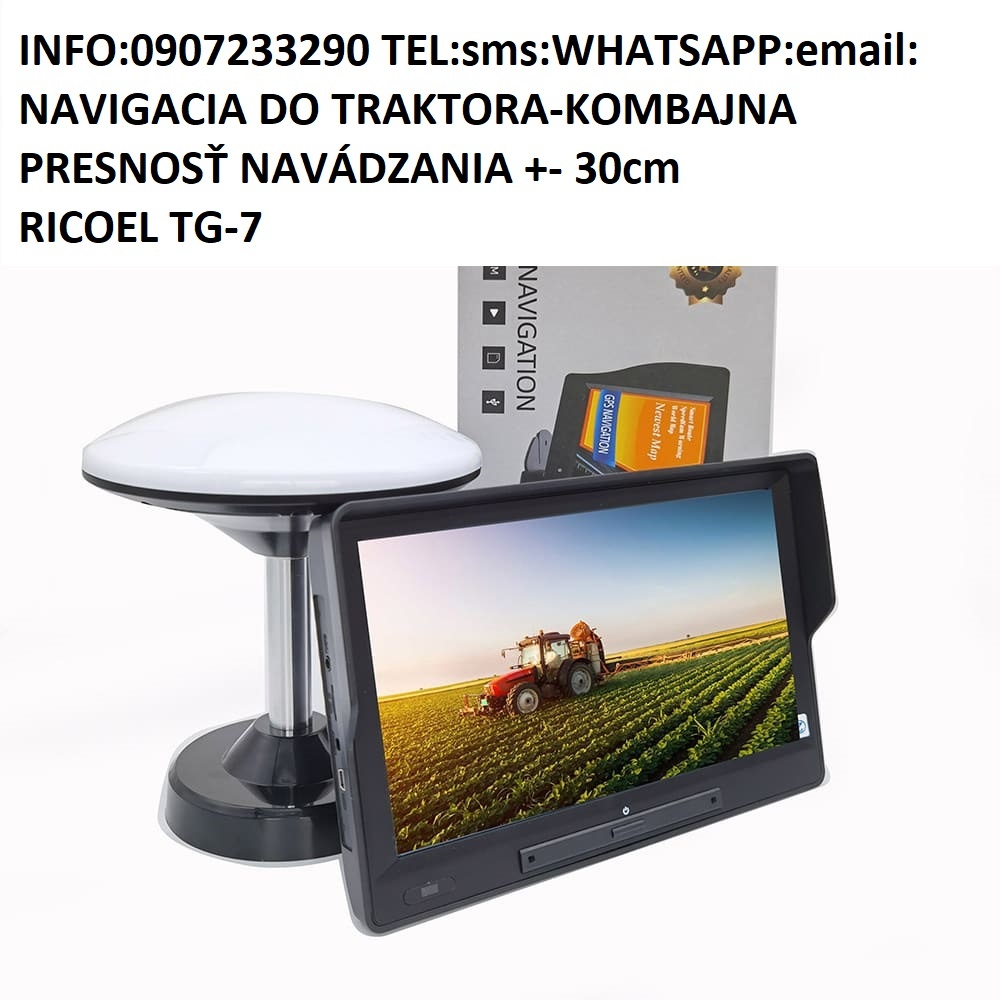 GPS NAVIGACE DO TRAKTORU-KOMBAJNA-POSTŘIKOVAČE - 2