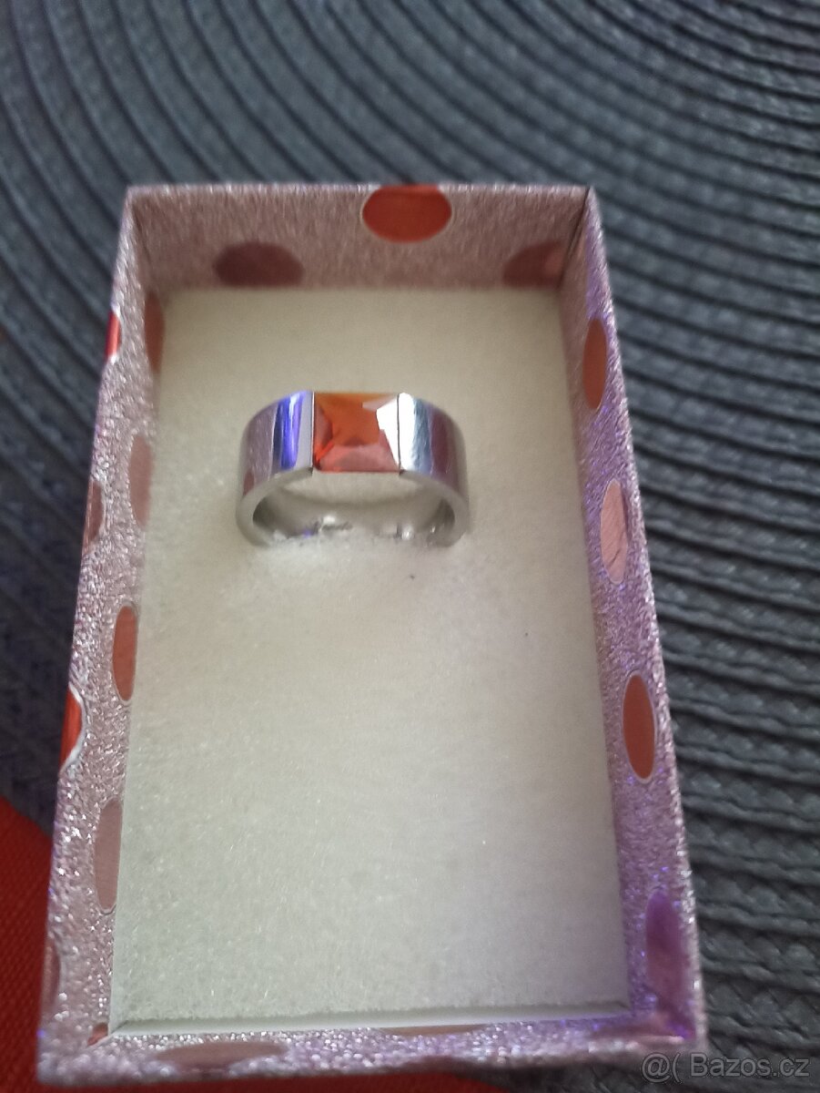 Ocelový prsten - 2