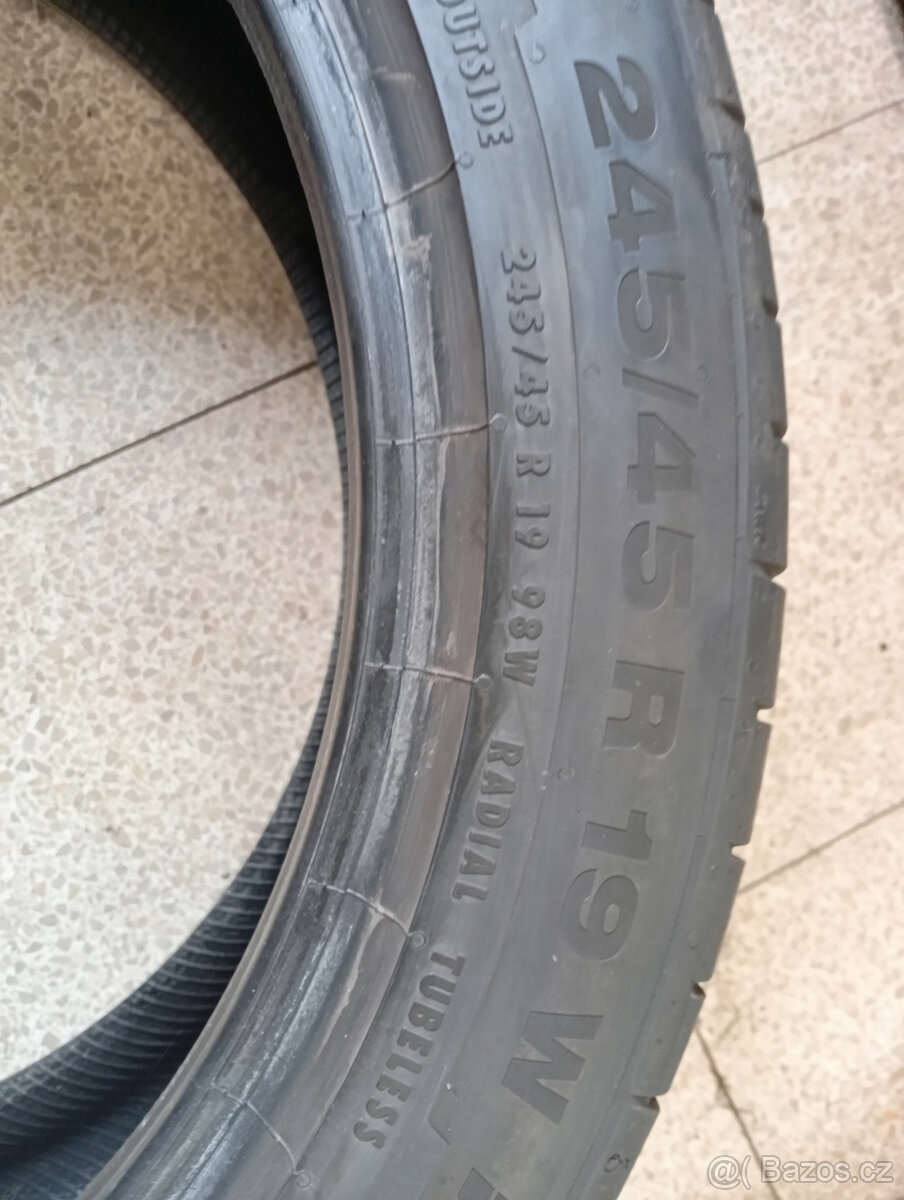 LETNÍ CONTINENTAL 245/45R19 - 2