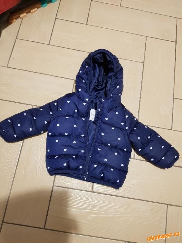 zimní bunda jako nová vel.68-74 - 2