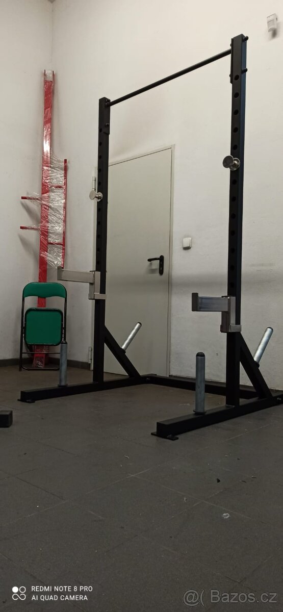 Posilovací klec, half rack, stojan kotouče - 2