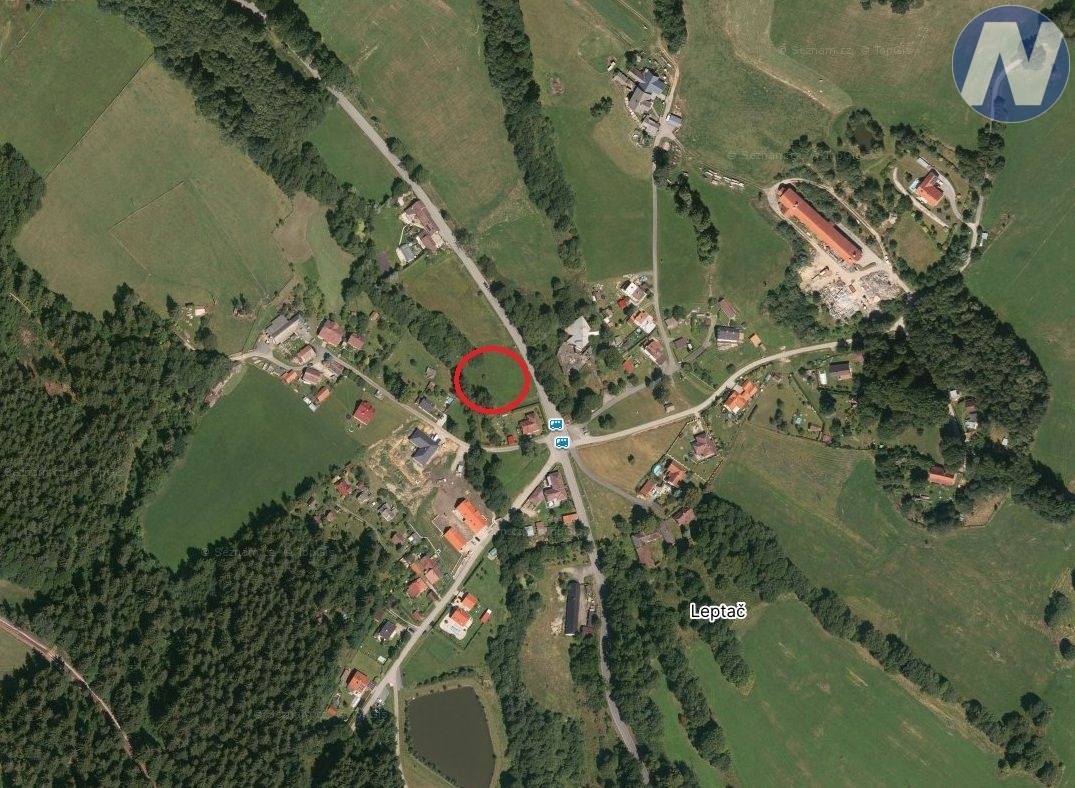 Leptač, stavební parcela - 2