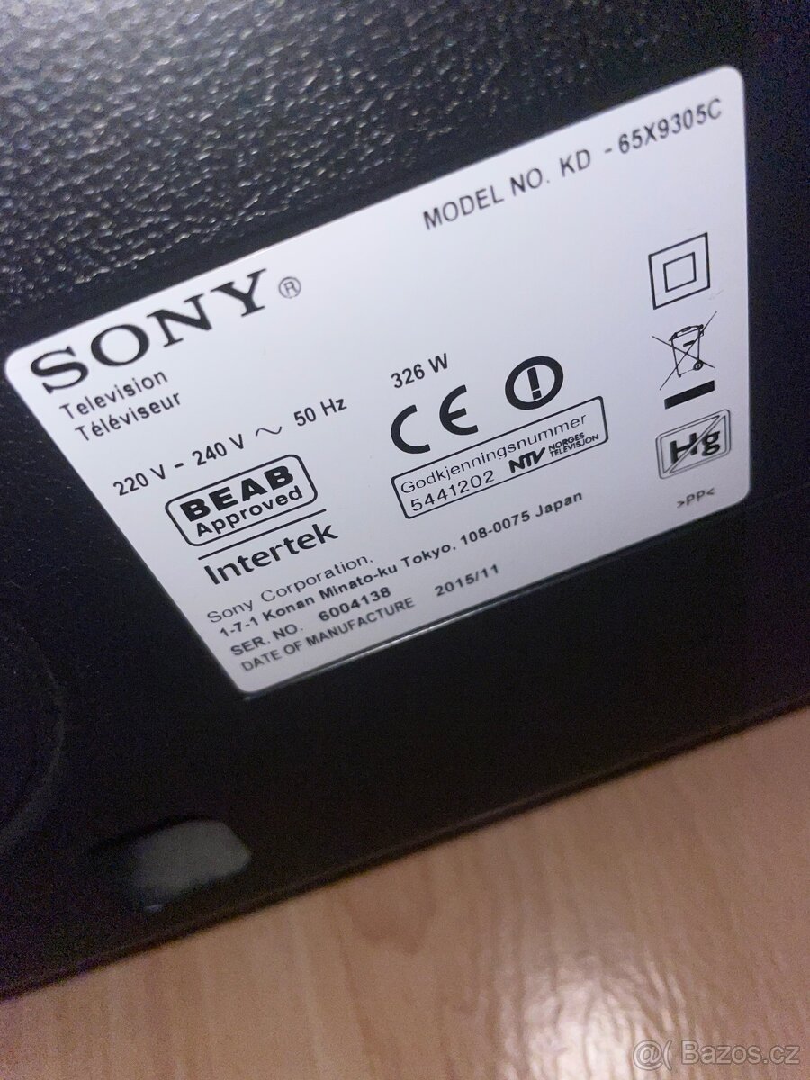Sony Bravia KD-65X9305C - 2
