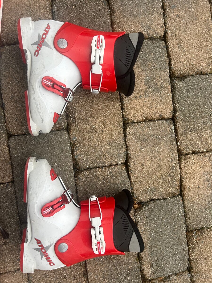 Dětské lyže 100cm a boty (21) Atomic - 2