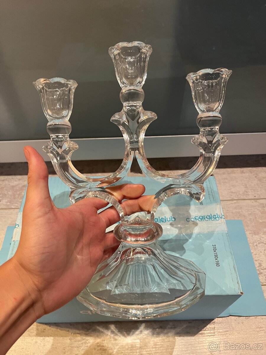 Křišťálový svícen Bohemia - 2