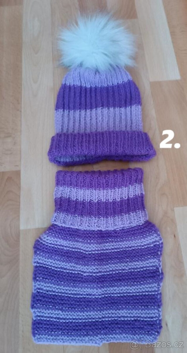 Čepice REZERVOVÁNO - 2