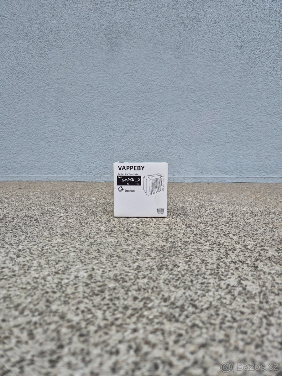 Přenosný voděodolný bluetooth reproduktor Ikea VAPPEBY - 2
