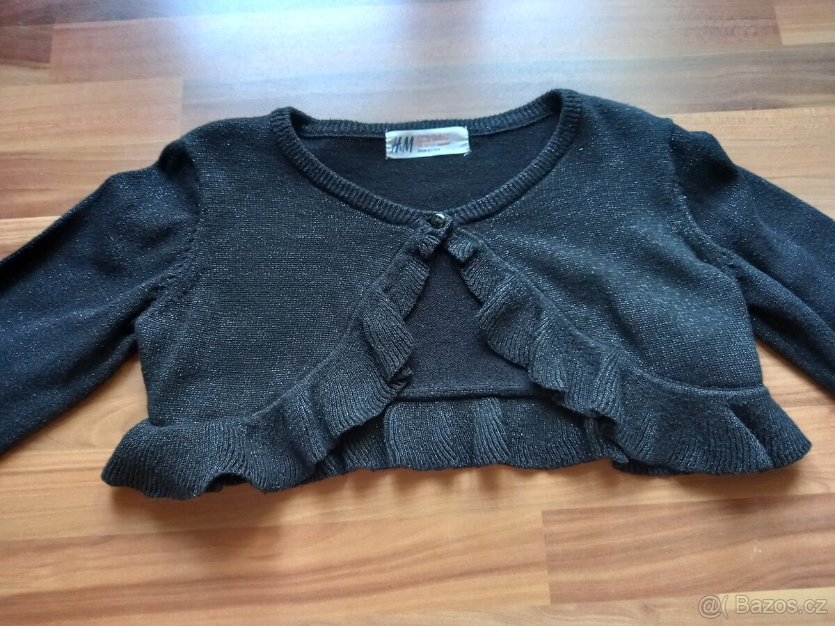 Lurexove bolerko H&M 98/104 - 2