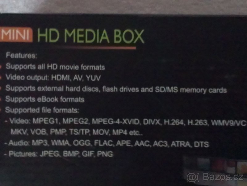 Mini Full HD 1080p Media Player CDK-MMP001 - 2