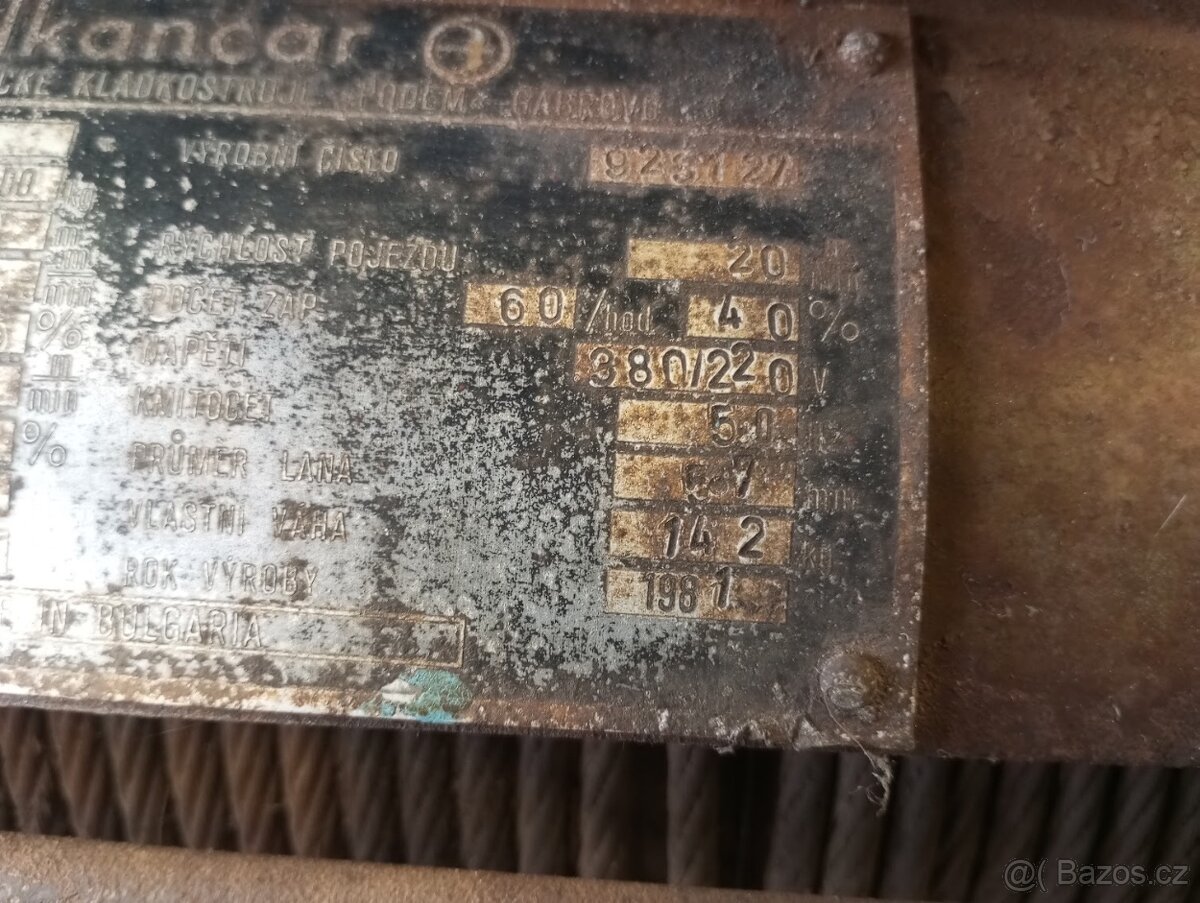 Zvedací zarizeni - 2