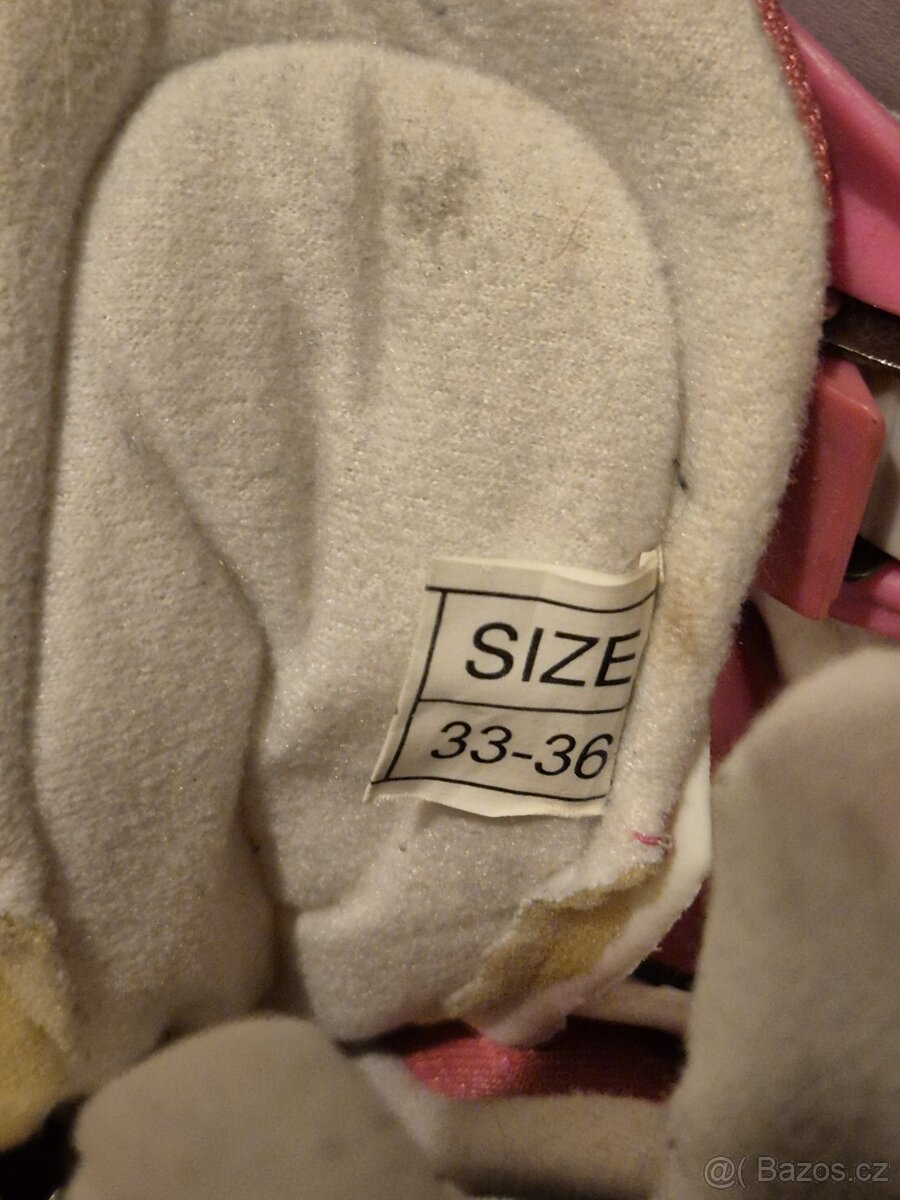 Dívčí brusle rostoucí 33-36 - 2