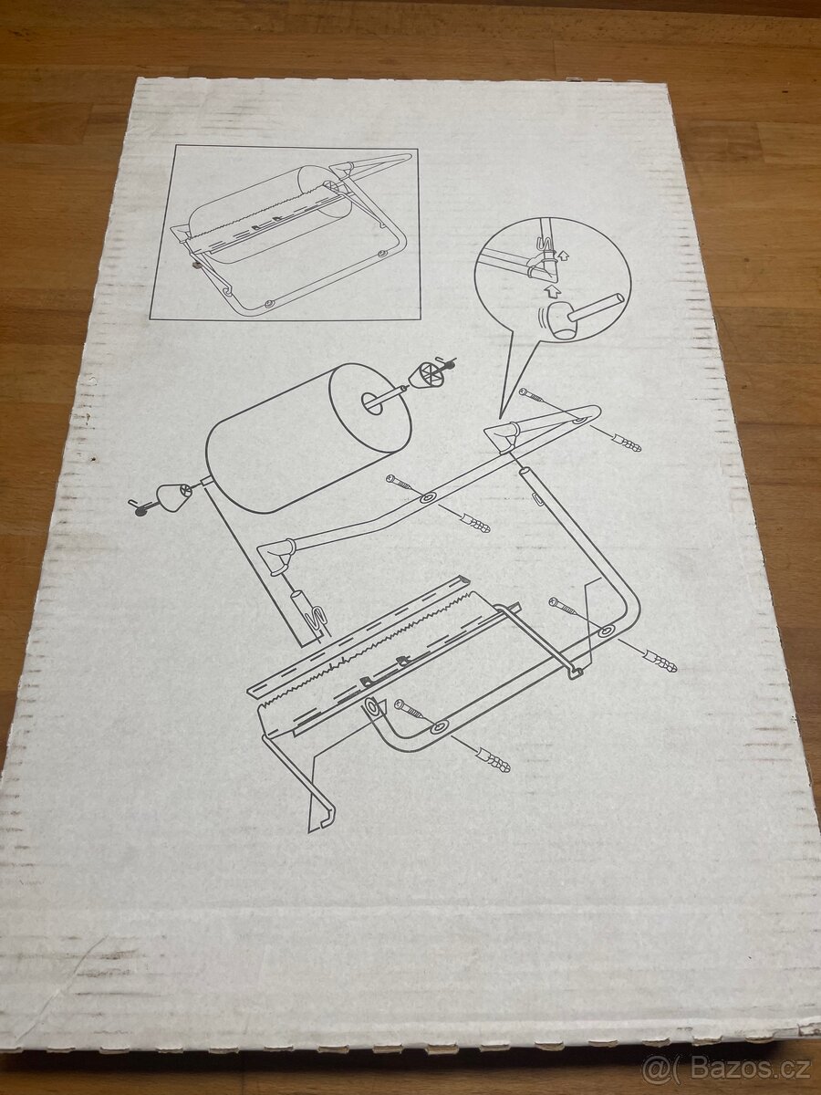 Držák na stěnu pro průmyslové utěrky CELTEX - 2