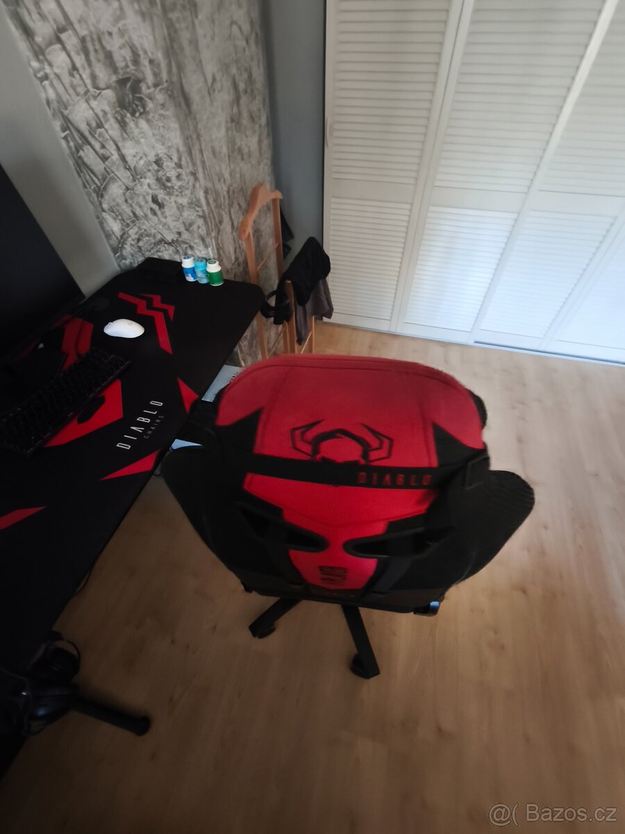Herní židle+ stůl Diablo prodej zvlášť - 2