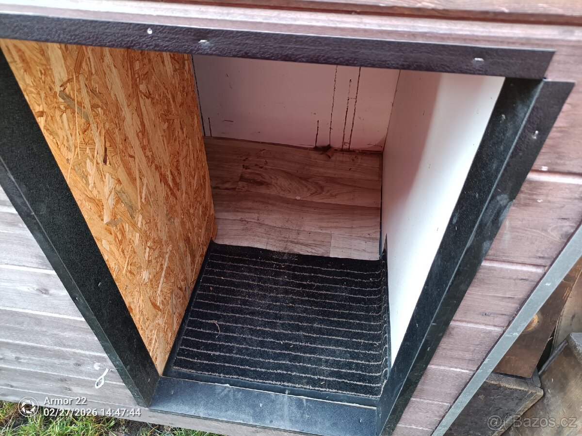 Zateplená bouda pro psa - 2