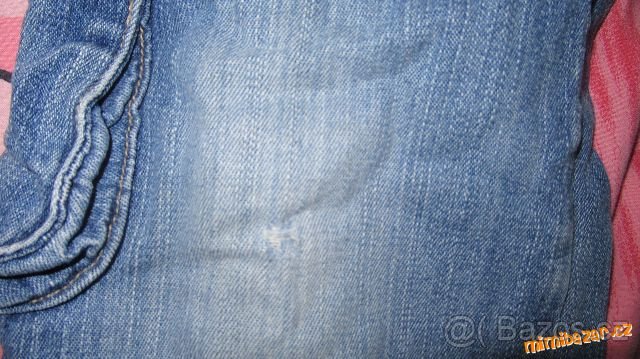 Zateplené podšité rifle velikost 122 - 2