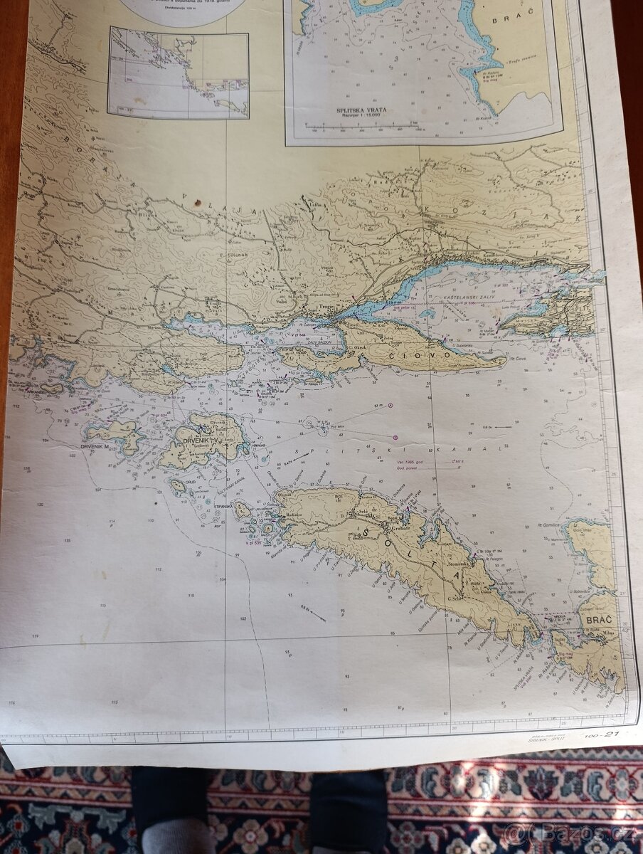 Mapy Jugpslávie - 2