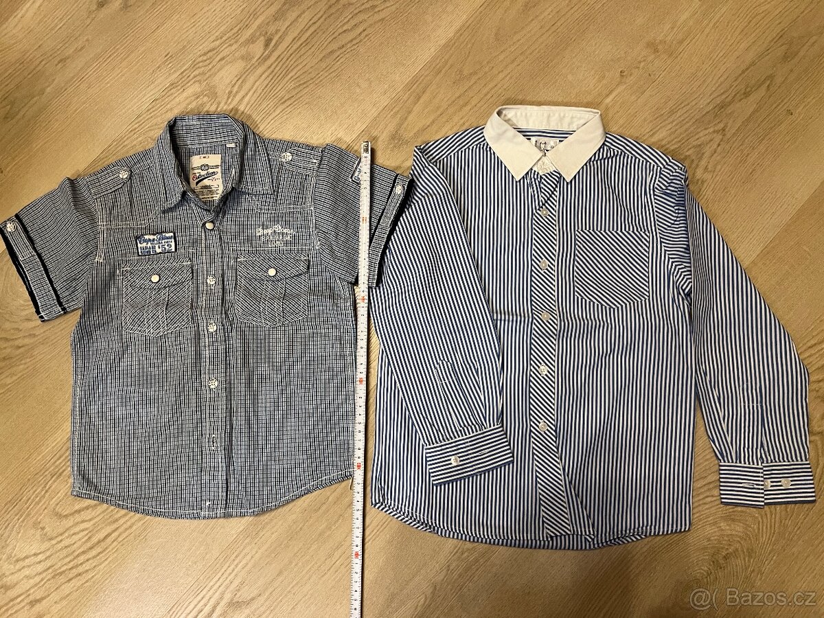 Košile kluk 116-122 - 2