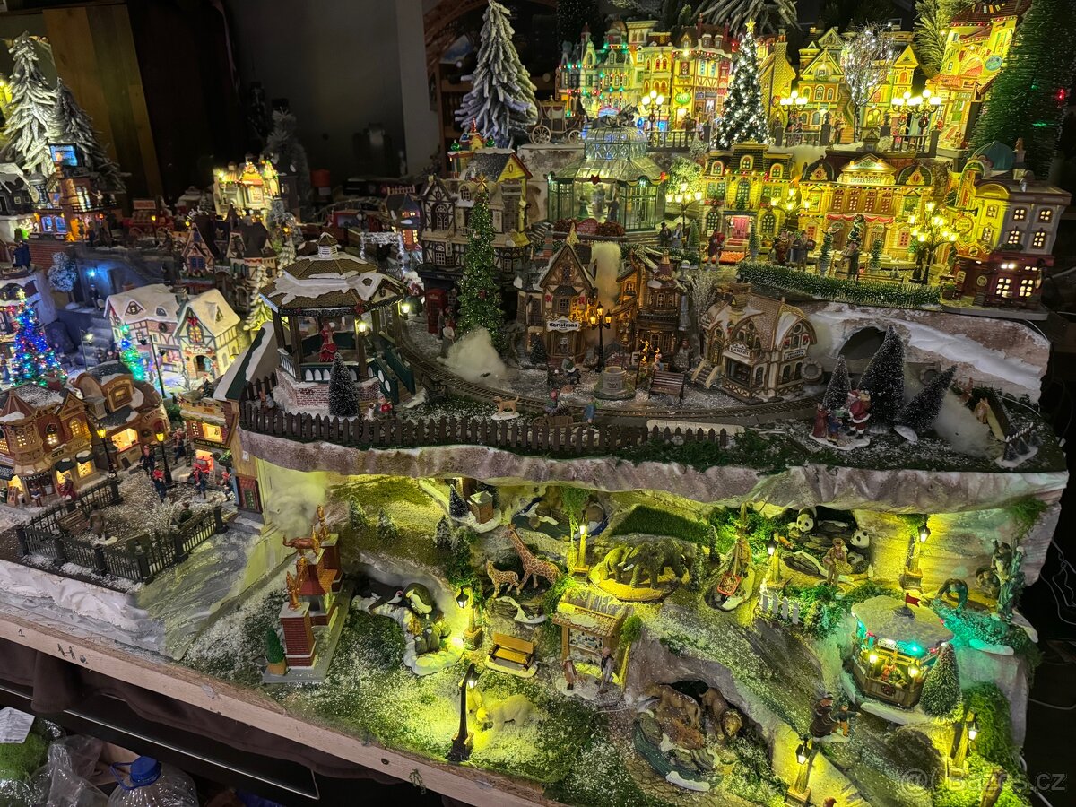 Prodám vánoční vesničku Lemax a Luville. - 2