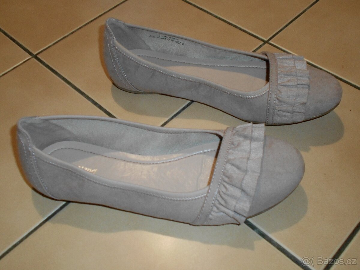 Baleríny na vel.37 jako nové. - 2