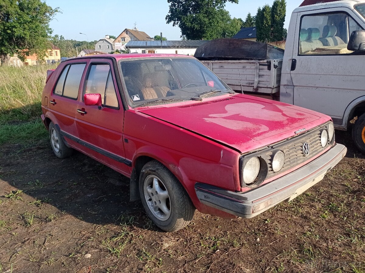 Vw golf 2 1.3 benzín - 2