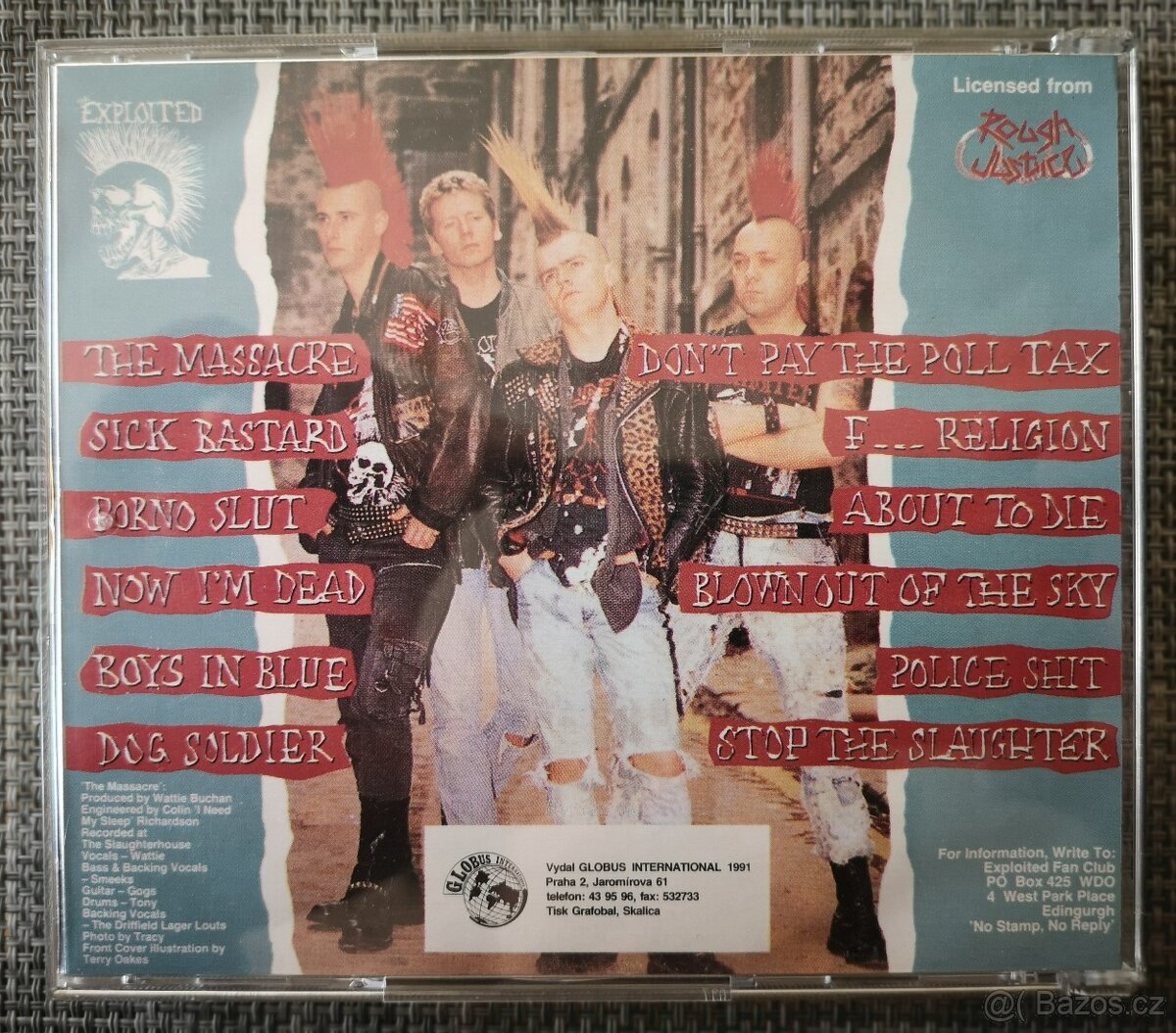 CD "THE EXPLOITED - THE MASSACRE" - 2