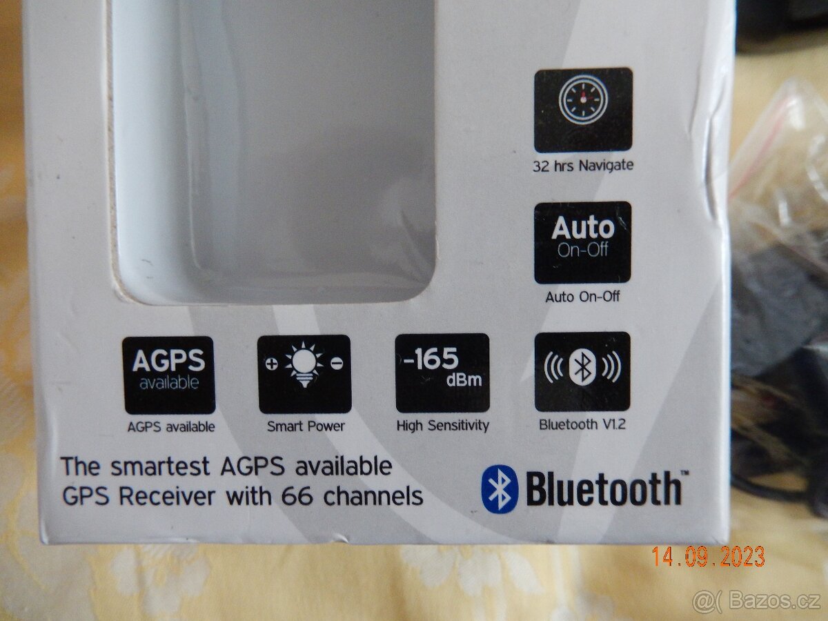 BLUETOOTH GPS přijímač BLUMAX - 2