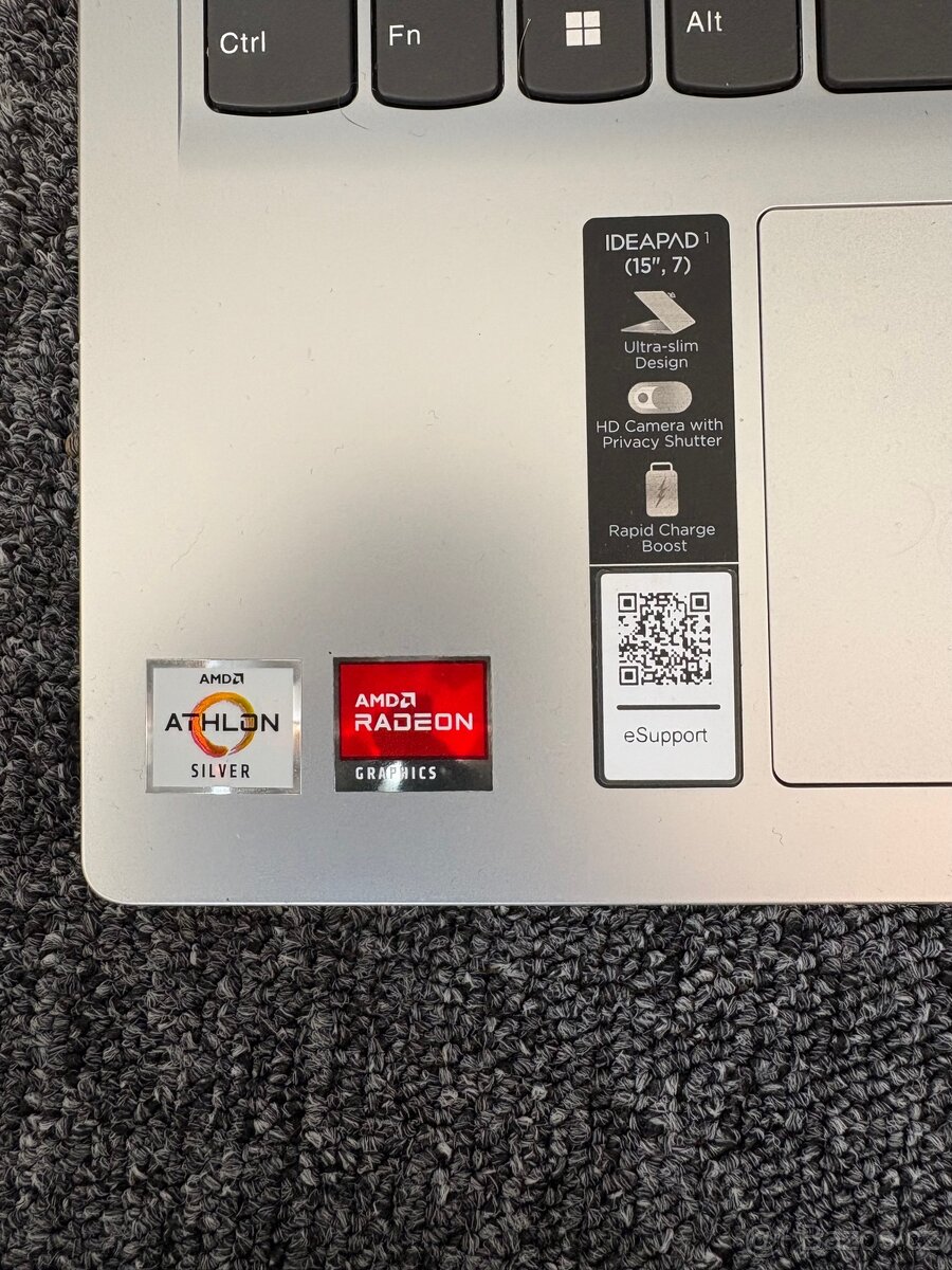Notebook Lenovo IdeaPad 1 15AMN7 (82VG00LJCK) šedý - 2