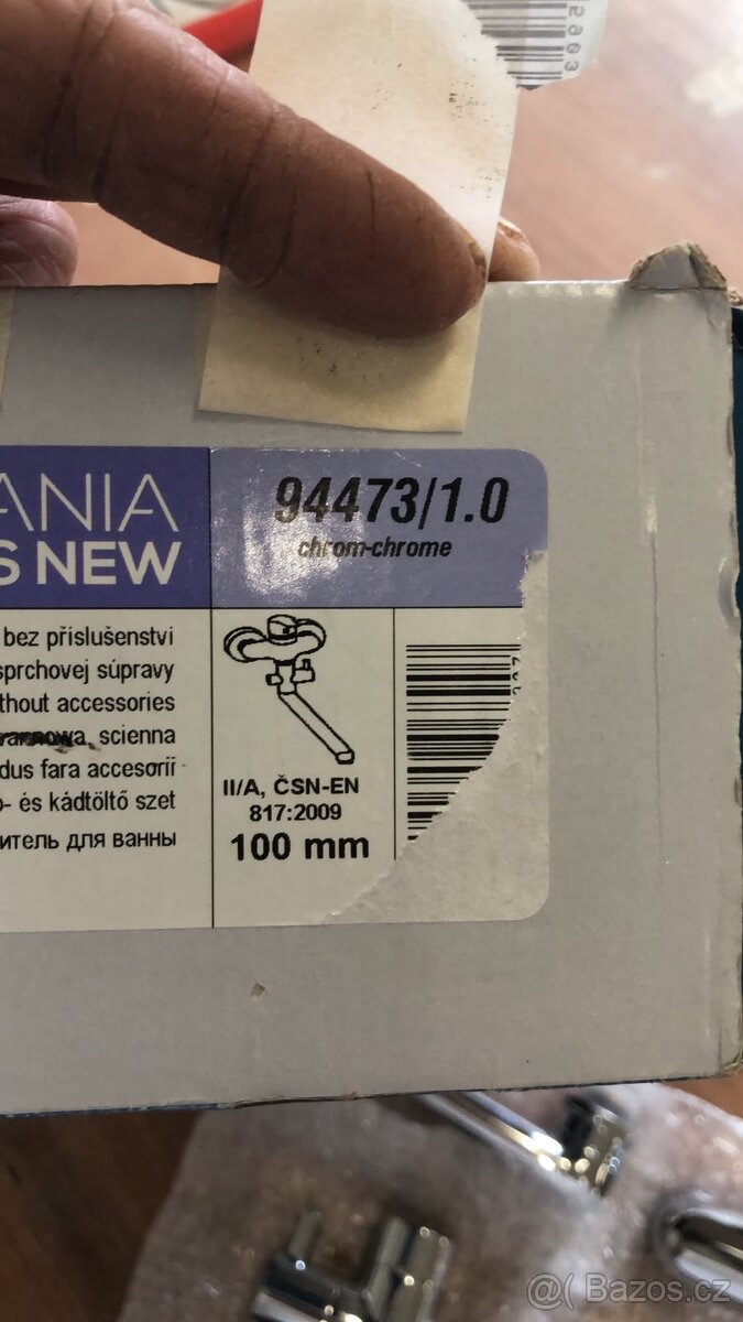 Vanová baterie s přepínačem - 2