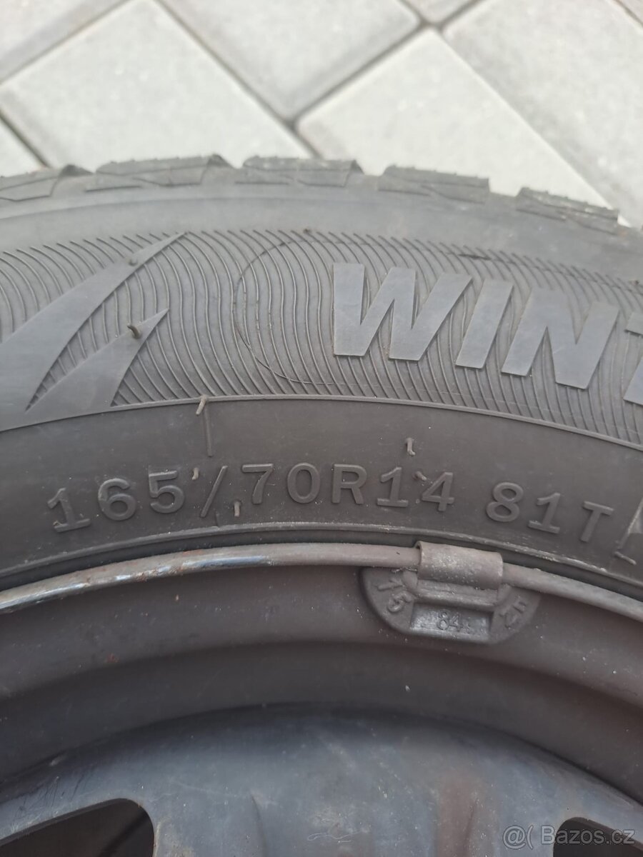Zimní kola 165/70 R14 - 2
