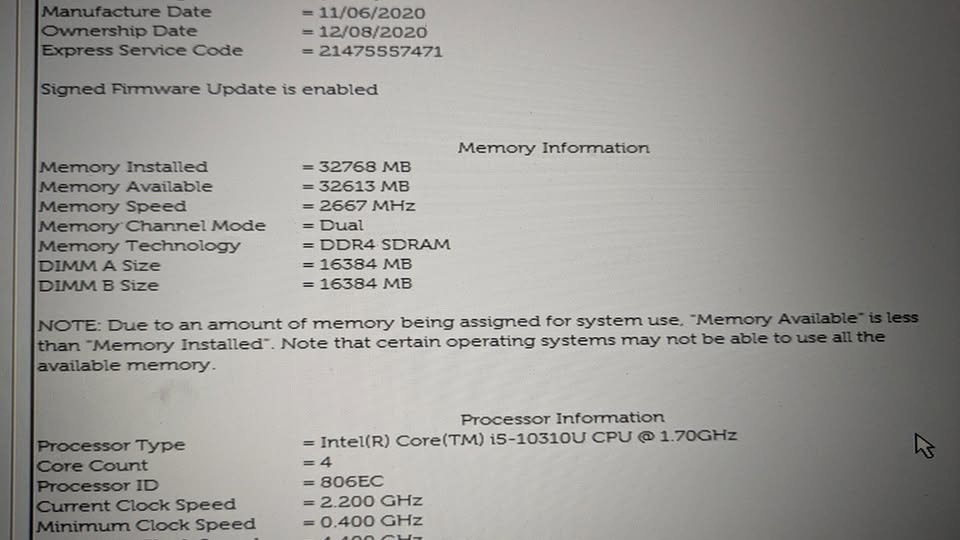RAM 32GB DDR4 SODIMM (2x16GB) - 2