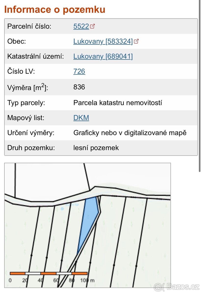 Prodám lesní pozemek - 2