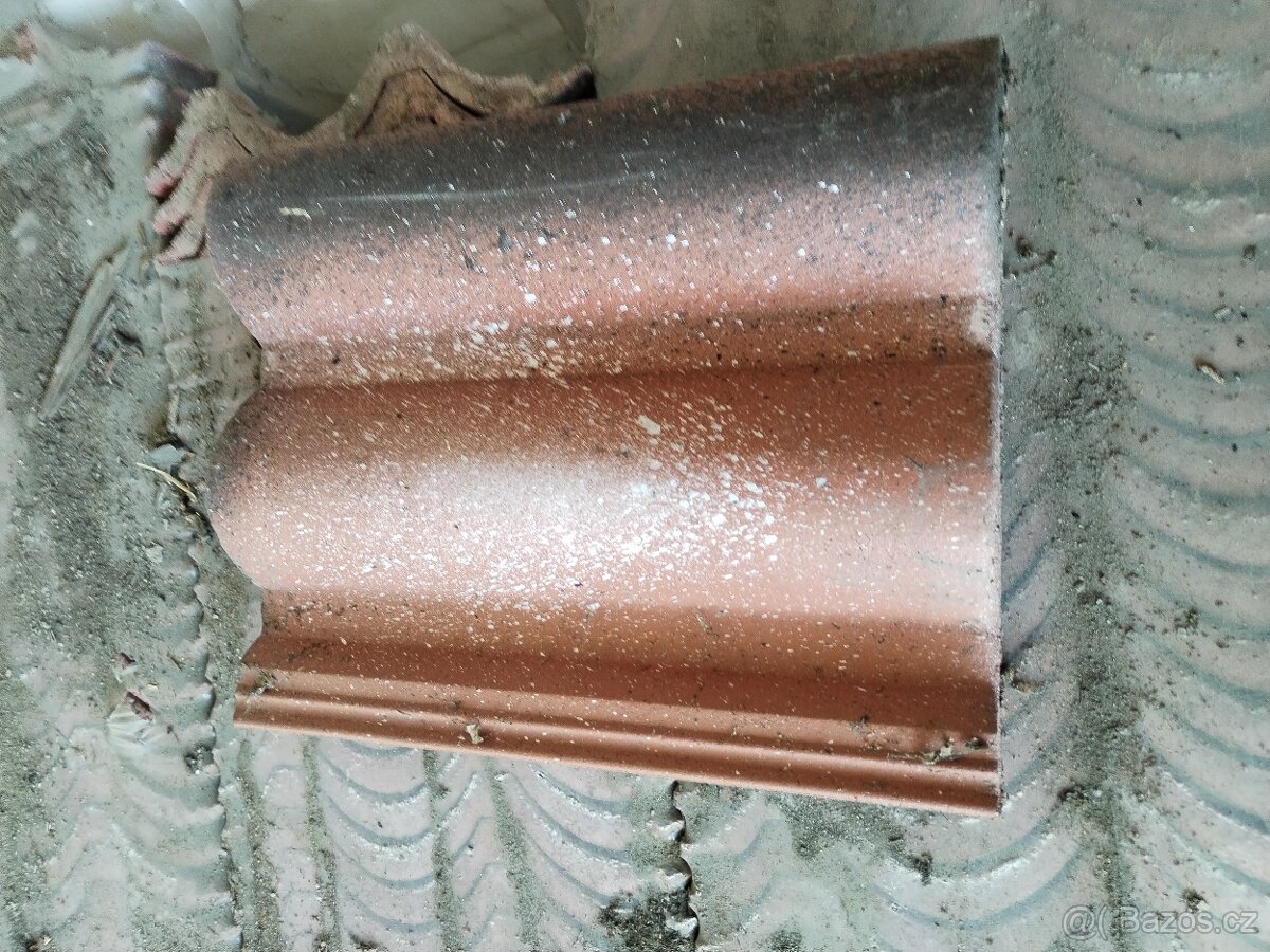 Betonová taška Mediterran červeno hnědá - 2