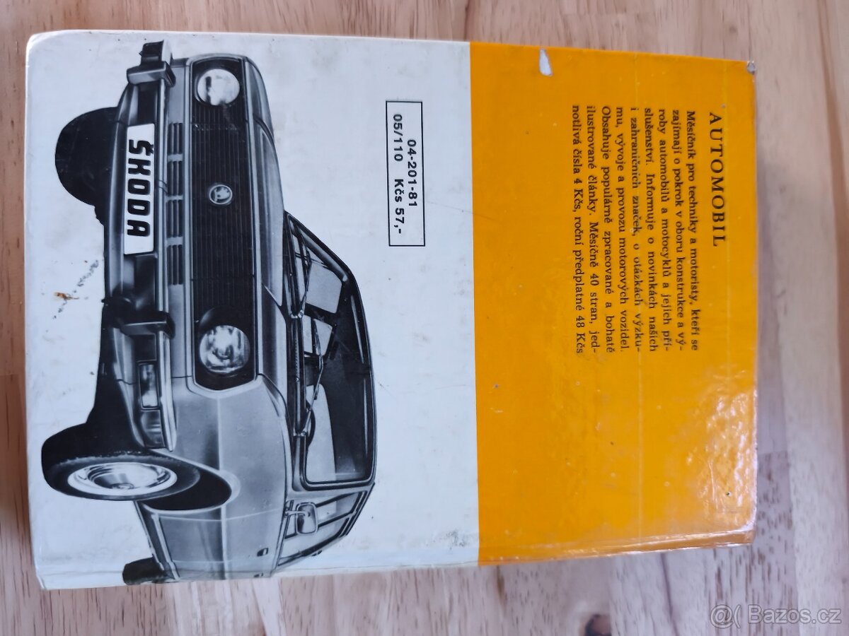 Prodám knihu, Údržbu a opravy automobilů Škoda 105/120 - 2