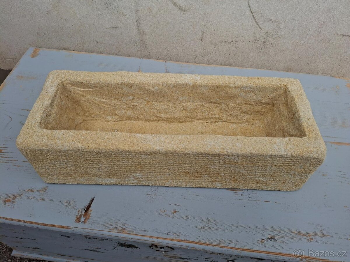 MÁLÉ PÍSKOVCOVÉ KORÝTKO - KVĚTINÁČ - 2