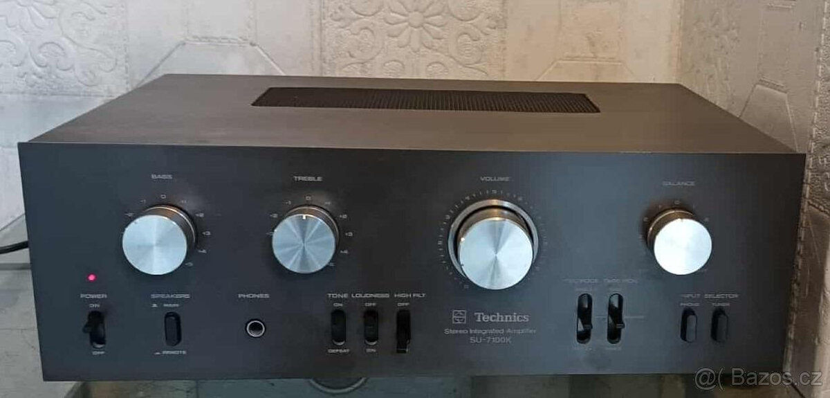 Prodám pěkný zesilovač-TECHNICS SU-7100K - 2