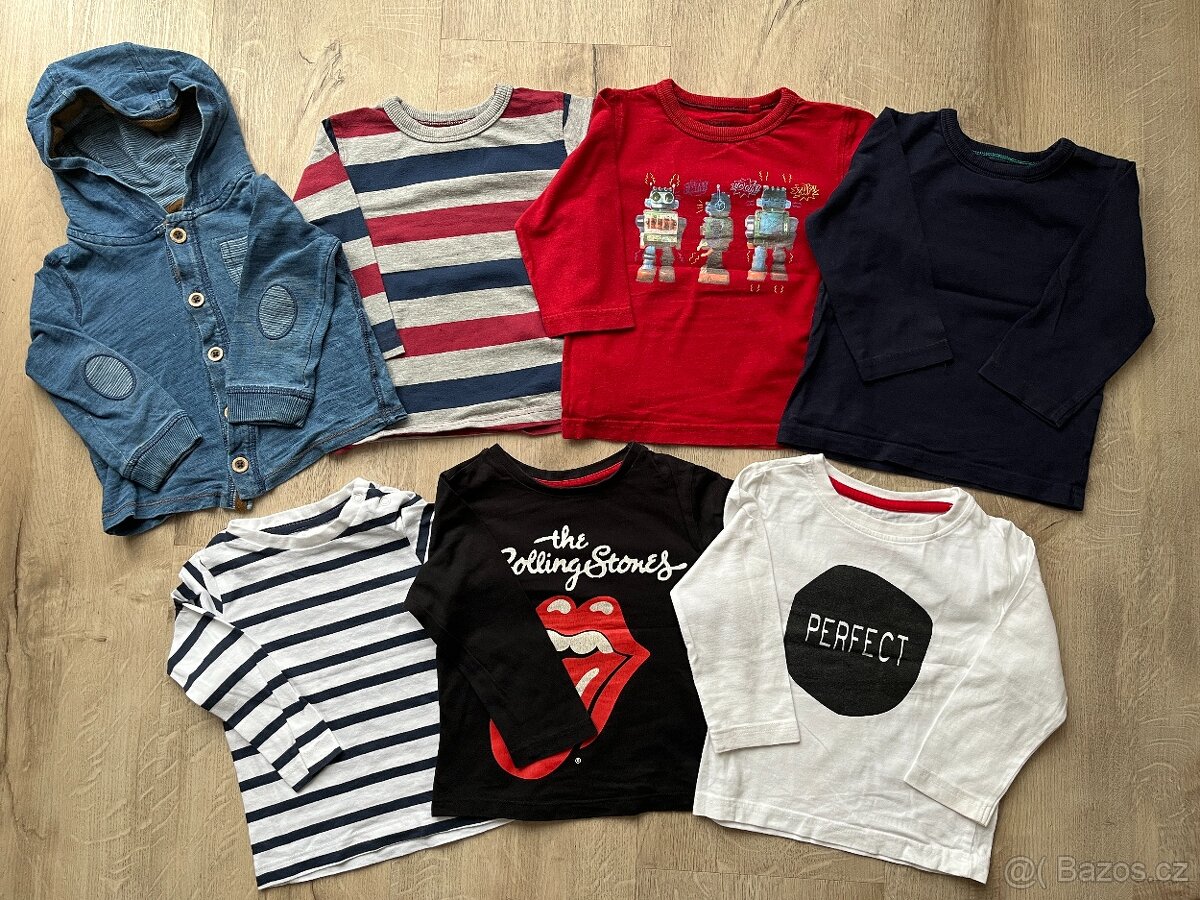 Chlapecké oblečení, vel. 9-12 měsíců - 2