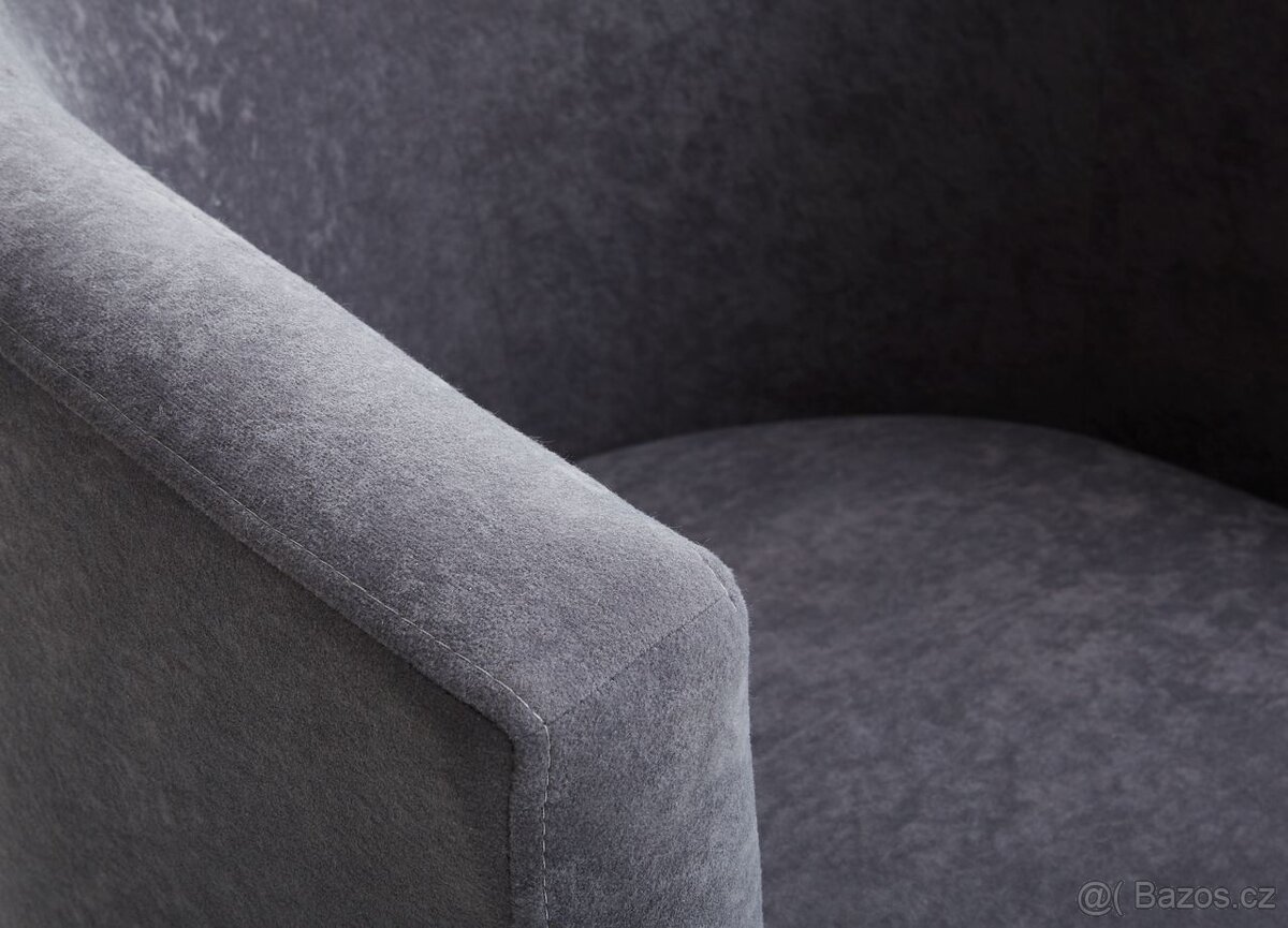 Křeslo Hejls šedé Jysk - 2