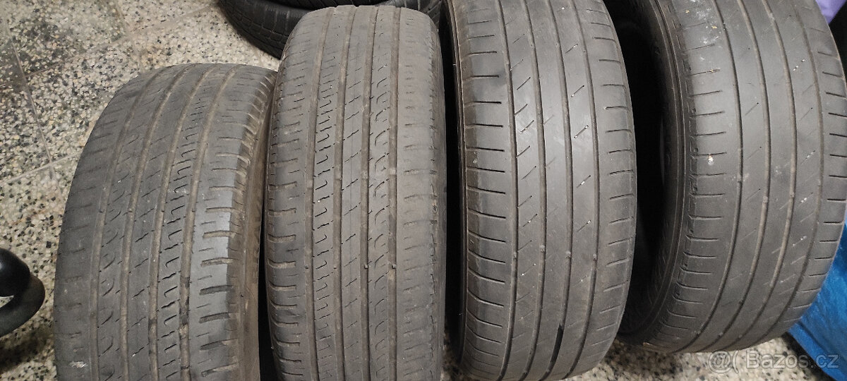 Prodám sadu letních pneu 205/60 R16 - 2